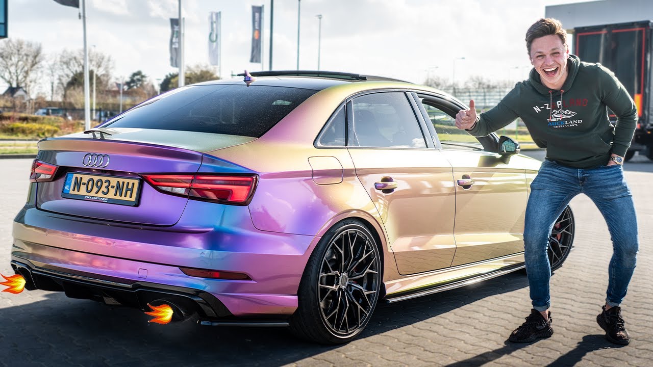 BOAZ ZIJN AUDI RS3 IS EINDELIJK KLAAR! *700PK*