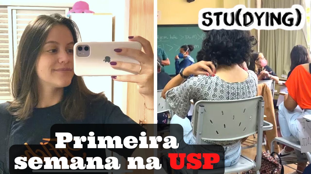 minha primeira semana de aulas na USP em 5 MINUTOS!