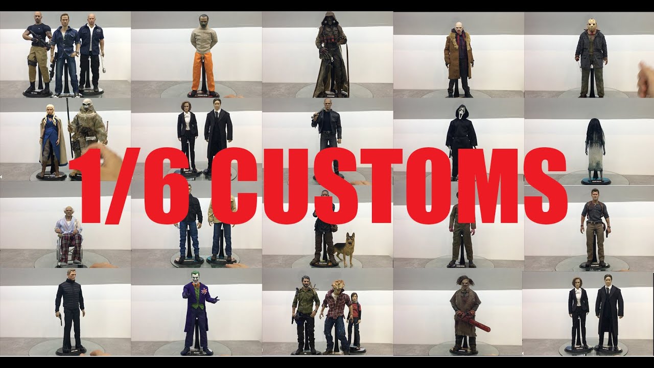 My last 1/6 Customs Figures from differents artists