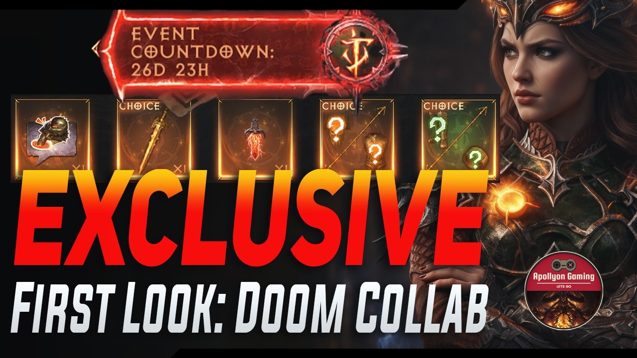 Эксклюзивный первый взгляд &ndash; коллаборация DOOM и Diablo Immortal