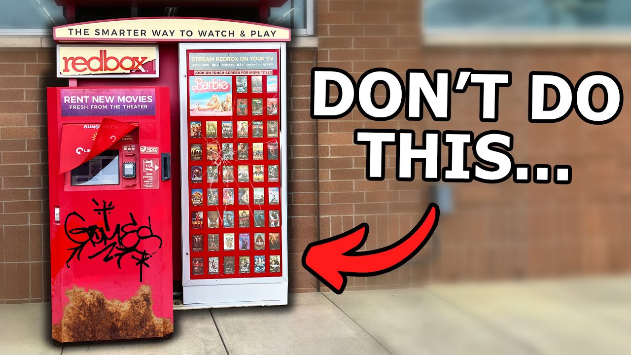 Спустя год после ЗАКРЫТИЯ... Redbox Kiosks ВСЕ ЕЩЕ РАБОТАЮТ?