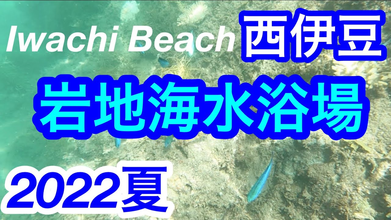 きれいな海！岩地海水浴場／Iwachi Beach/Shizuoka, Japan