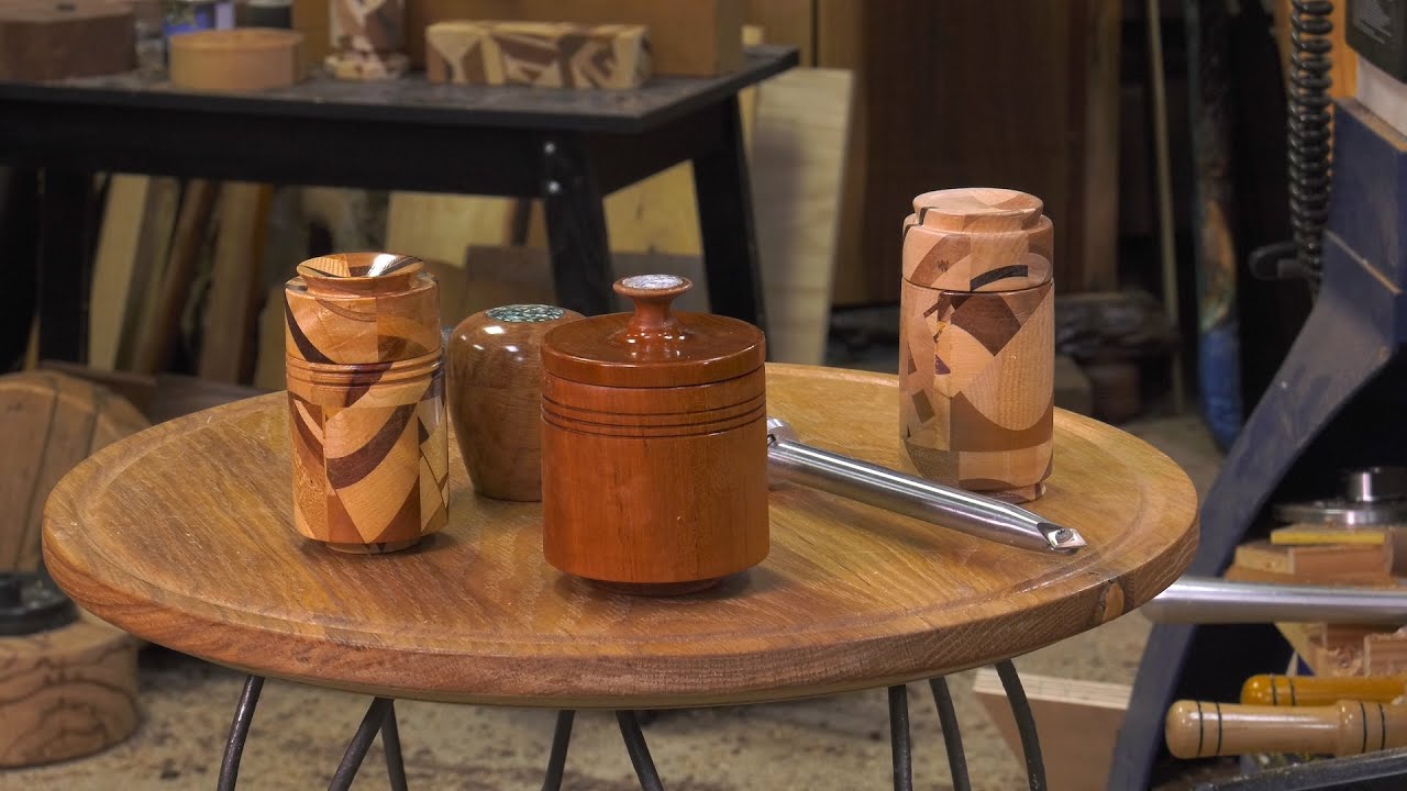 The American Woodshop - 3012 - Easy Inlay Turned Boxes