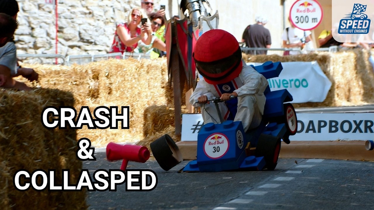 Soapbox Race ITALY: Ultimate Crash Compilation #soapboxredbullrace