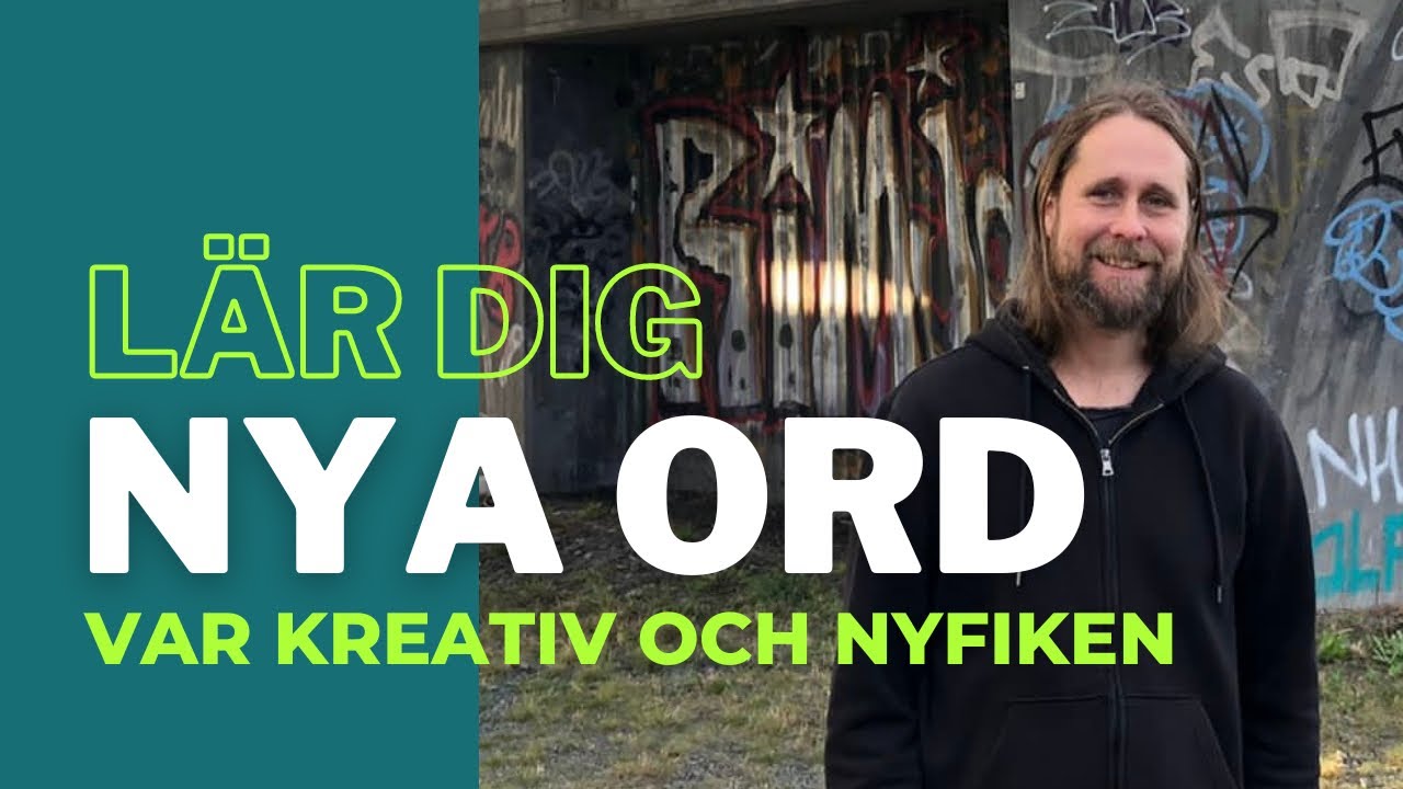 Lär dig nya ord - associera och kreativitet, en utgångspunkt, frustrerad