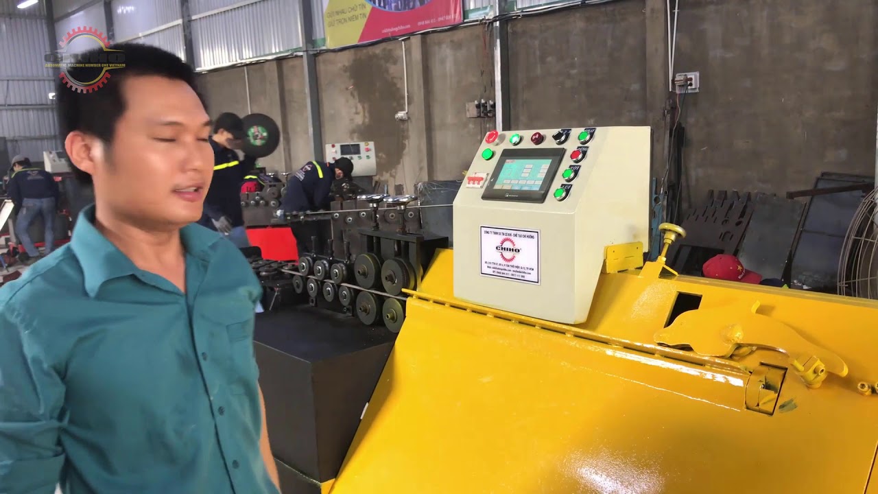 ▶️Máy bẻ đai sắt chạy phi 10 xoắn siêu nhanh / máy gia công sắt thương hiệu CHIHO