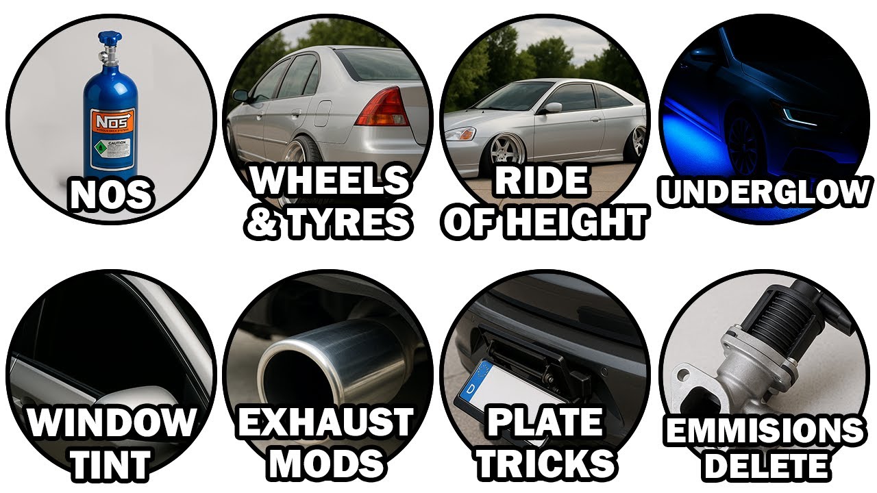 Every Illegal Car Mod Explained In 4 Minutes