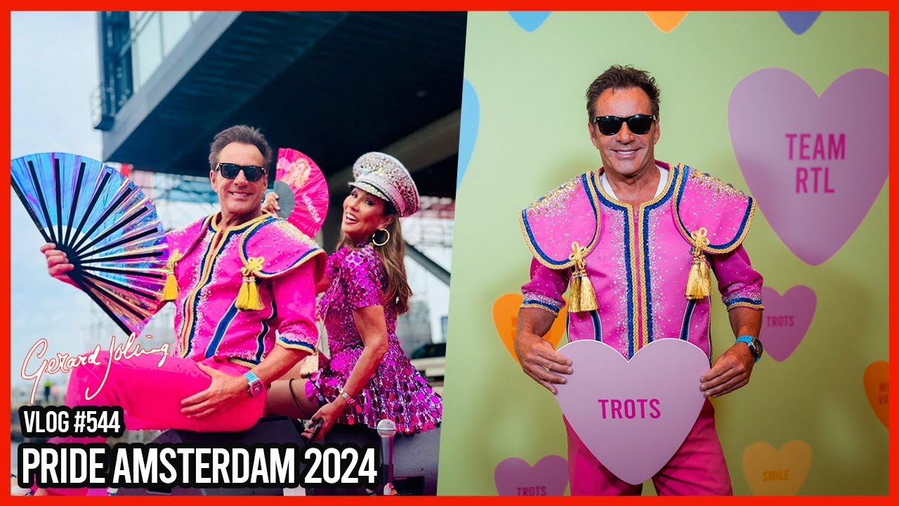 PRIDE AMSTERDAM 2024 - GERARD JOLING - VLOG #544