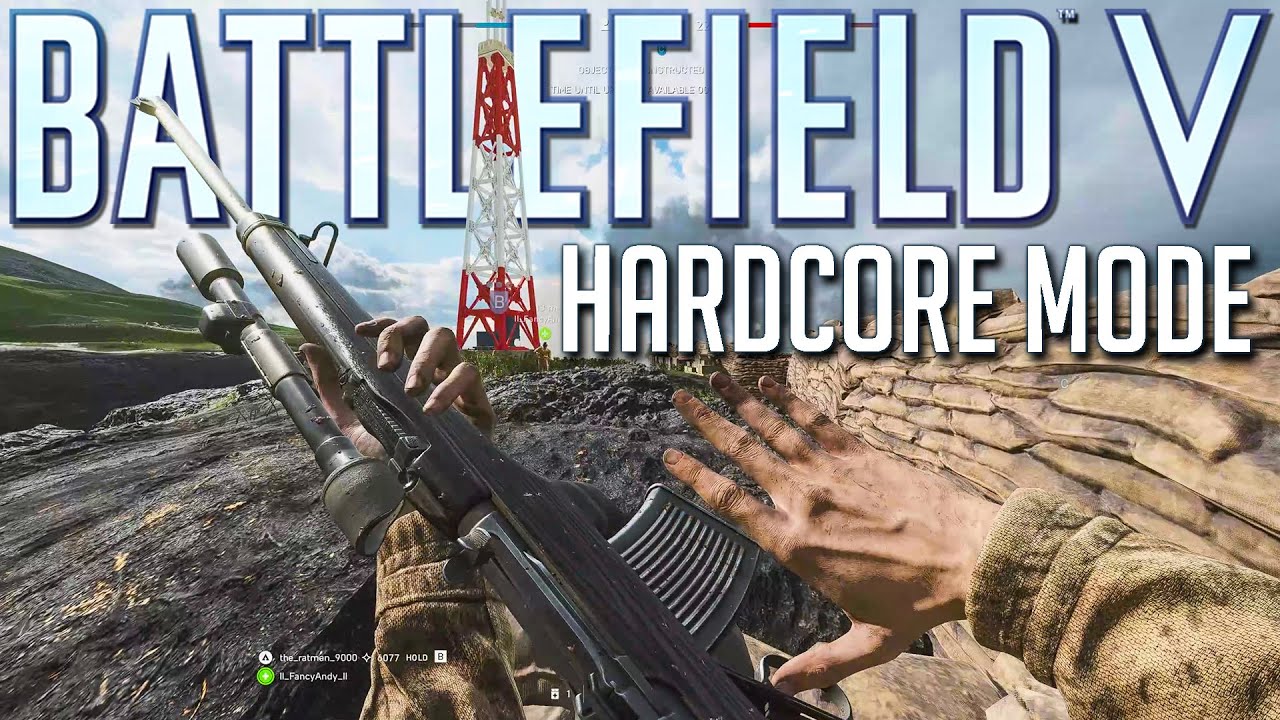 The Battlefield 5 Hardcore experience (BF5 Pacific Gameplay)