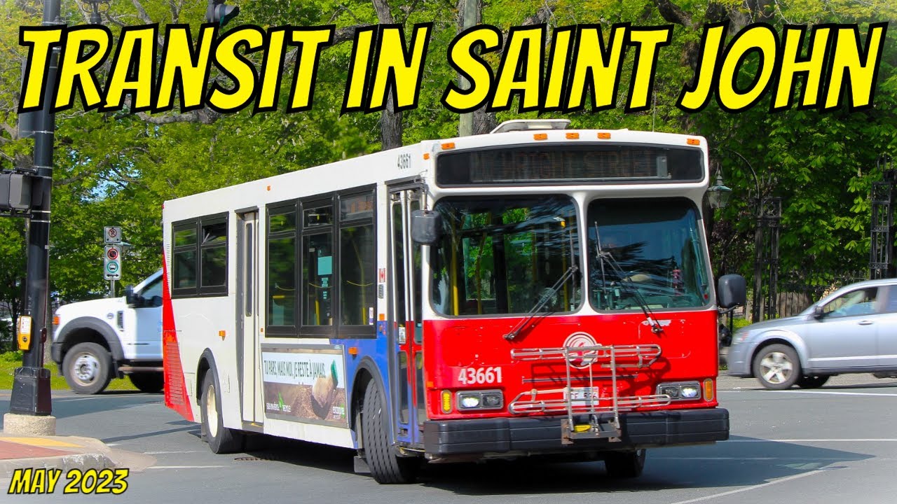 Transit in Saint John (May 2023)