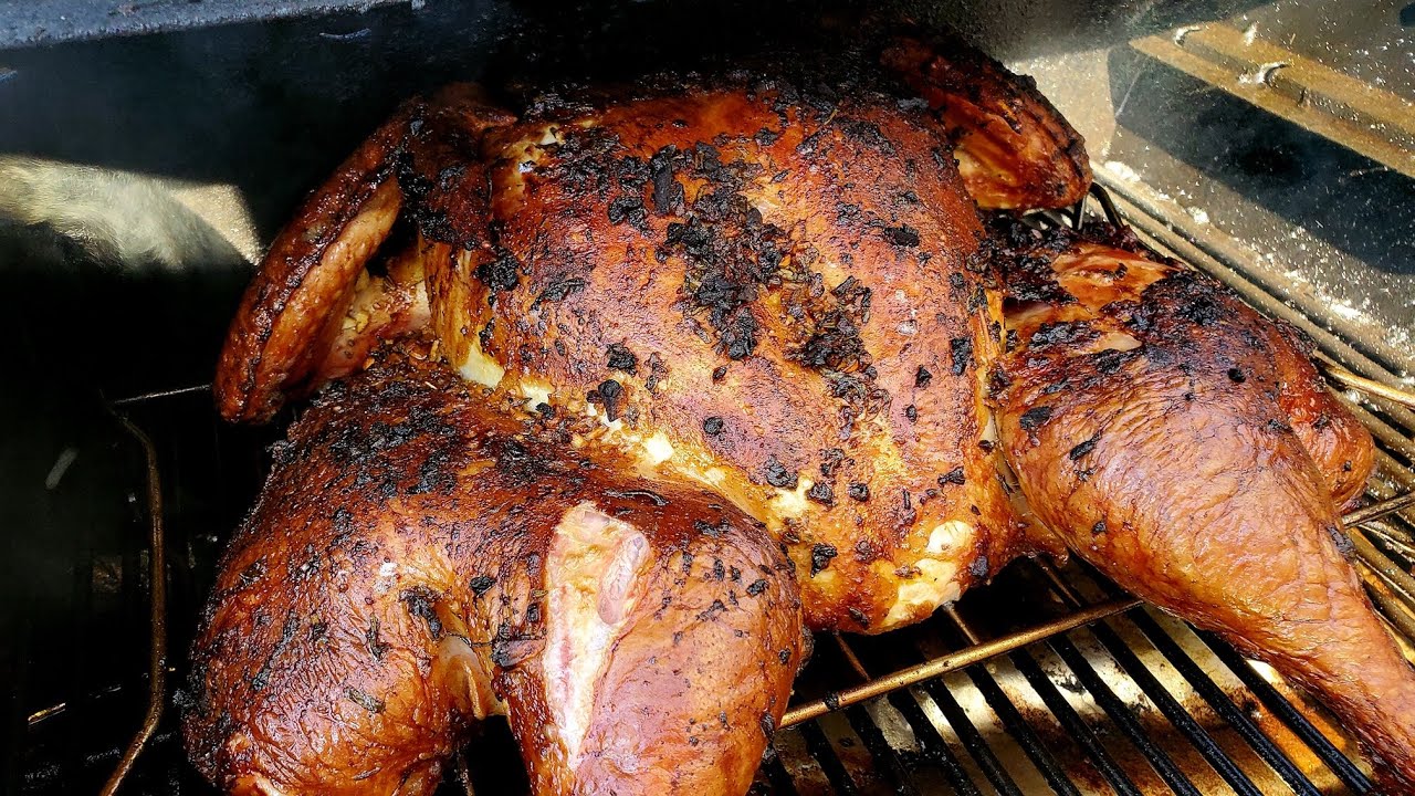 Smoking a Spatchcock Turkey on the Pit Boss