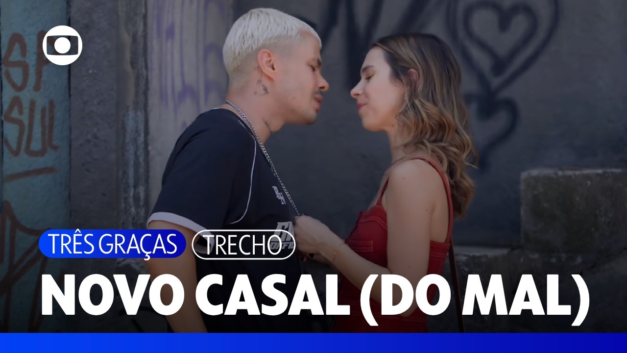Luc&eacute;lia d&aacute; beij&atilde;o em Vand&iacute;lson ap&oacute;s desilus&atilde;o de Bagd&aacute; | Tr&ecirc;s Gra&ccedil;as | TV Globo