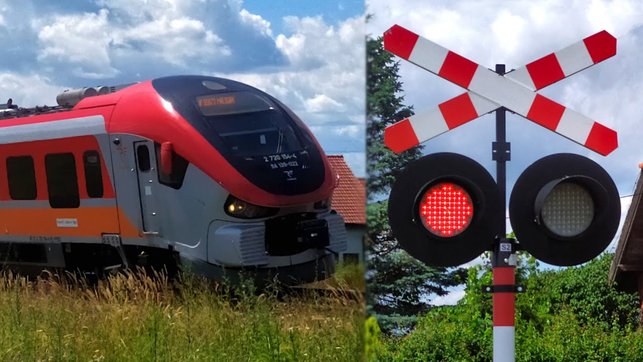 SSP w Baldramie | Polish railroad crossing