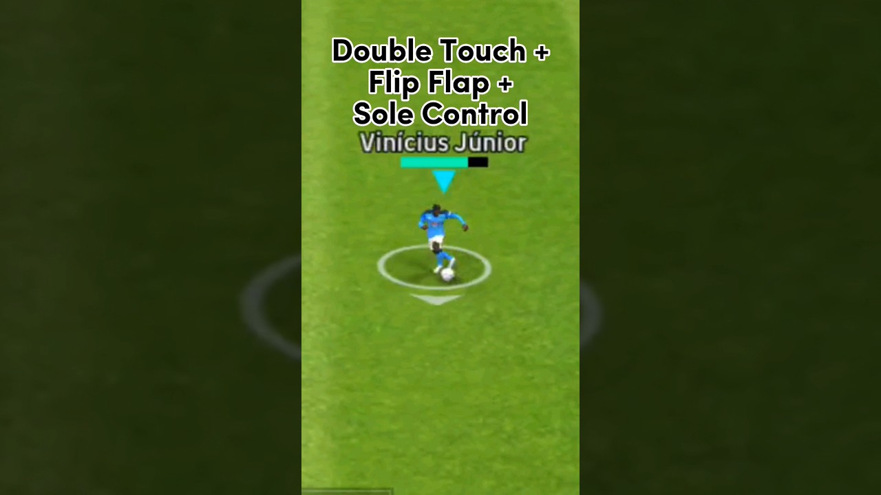Double Touch skill variations #efootball #pes