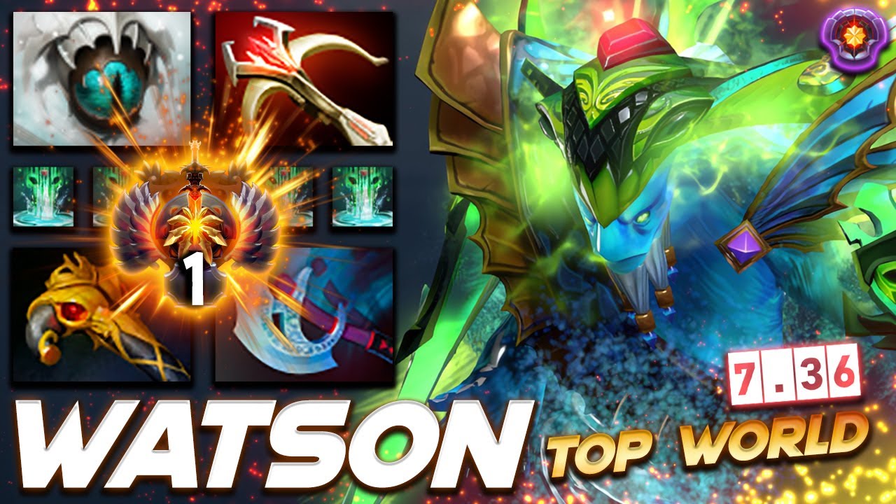 Watson Morphling Top World 7.36 Action - Dota 2 Pro Gameplay [Watch & Learn]