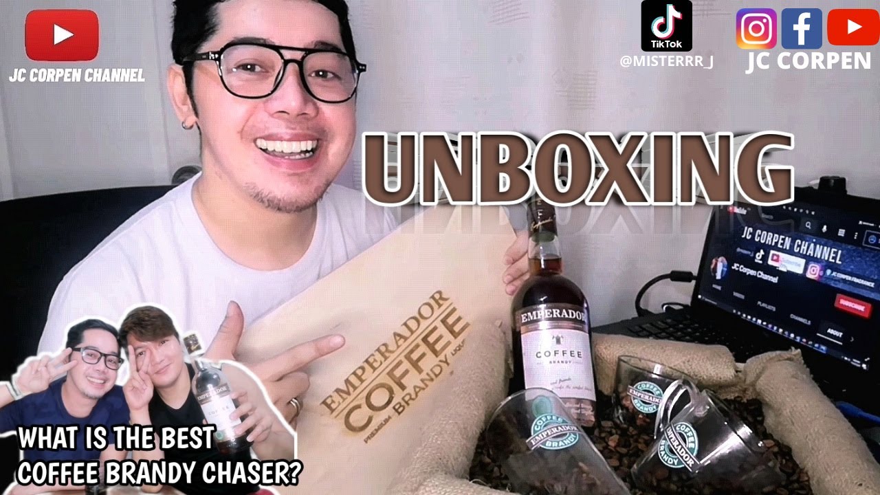 UNBOXING EMPERADOR COFFEE BRANDY KIT |  CHASER TEST FOR COFFEE BRANDY | JC CORPEN