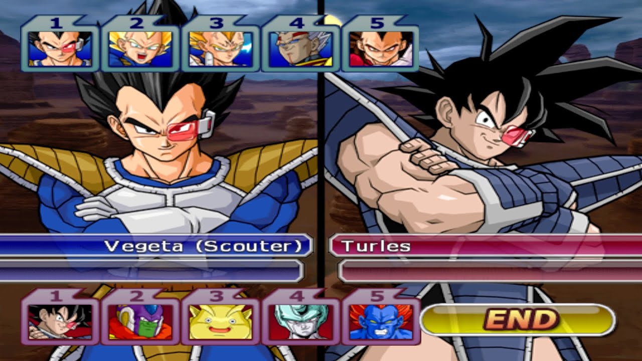 TEAM VEGETA VS MOVIE VILLAINS (COM VS COM) - Dragon Ball Z Budokai Tenkaichi 3