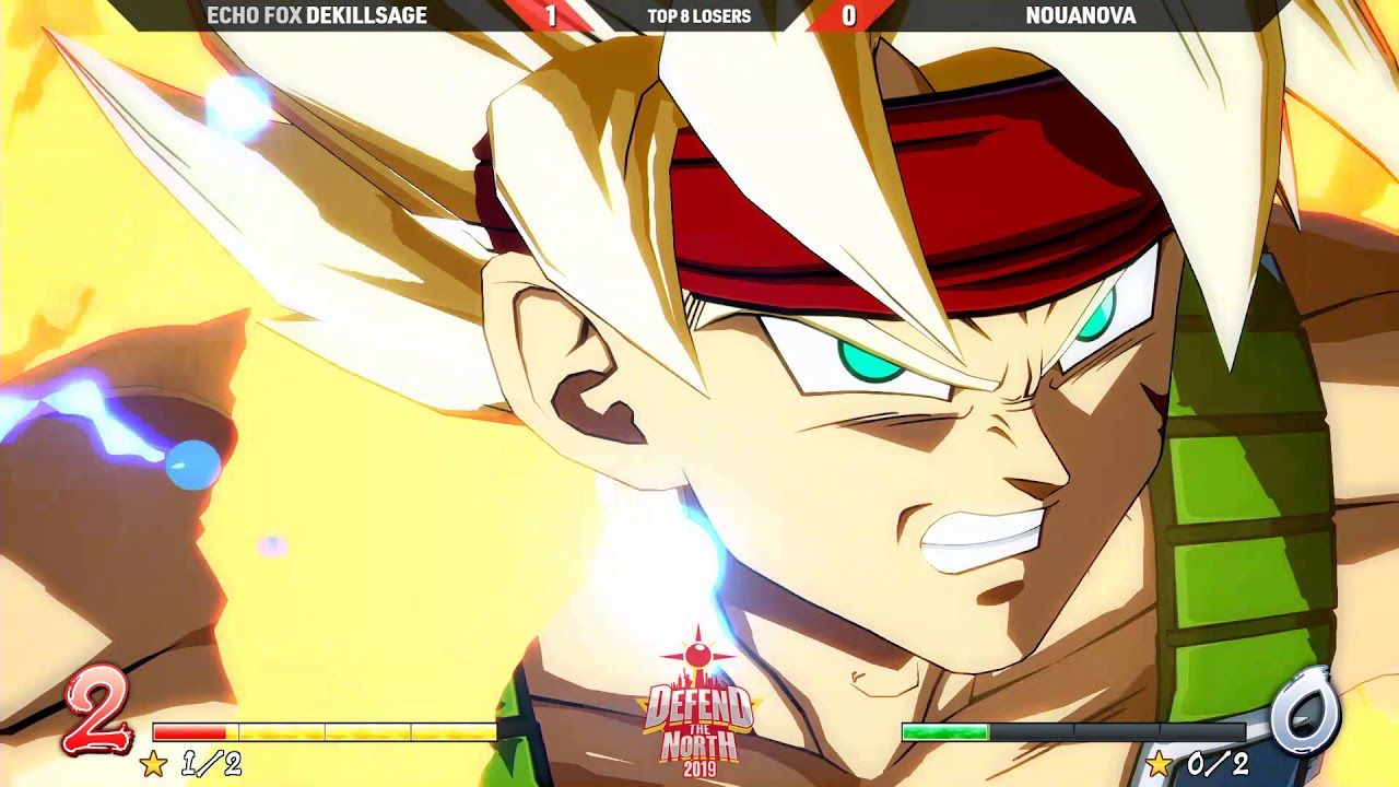 Defend The North 2019: NouaNova vs Echo Fox | dekillsage - DBFZ Top 8 Losers Round 1