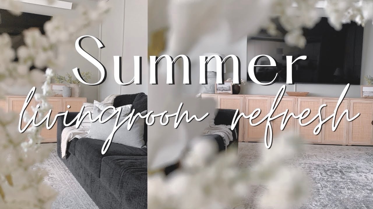 2023 SUMMER DECORATE WITH ME | COZY + NEUTRAL | MOMMESILK