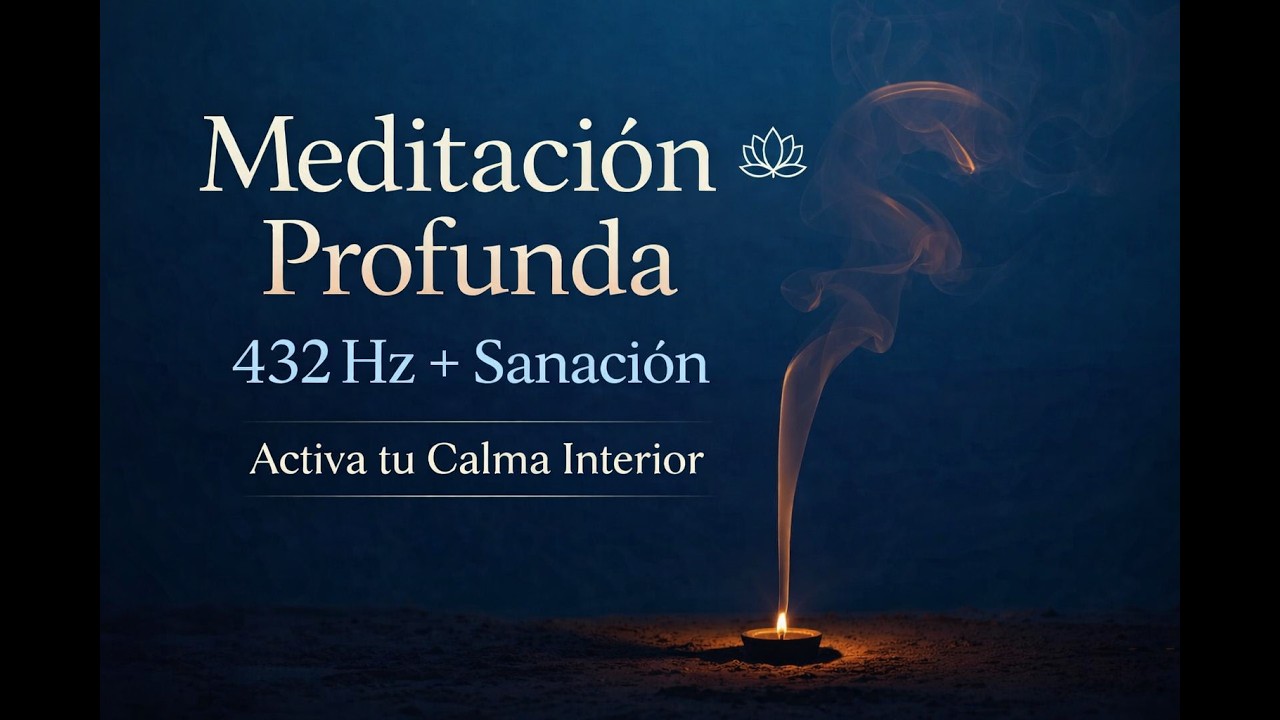 Meditación Guiada y Profunda para Dormir 432 Hz | Relajación Total con Sonido de Agua 🌊