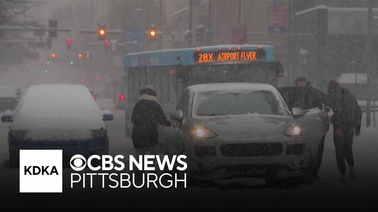 Pittsburgh Mayor Corey O'Connor provides update on city's response to massive snow storm