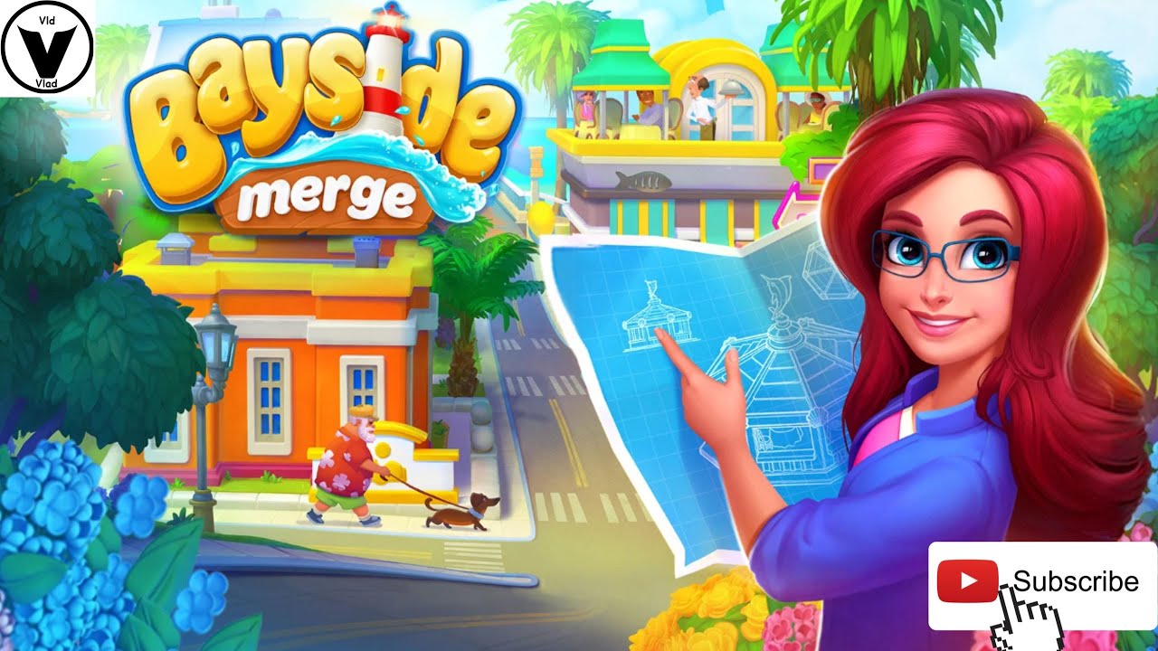 Bayside Merge: Renovation Gameplay Android/iOS