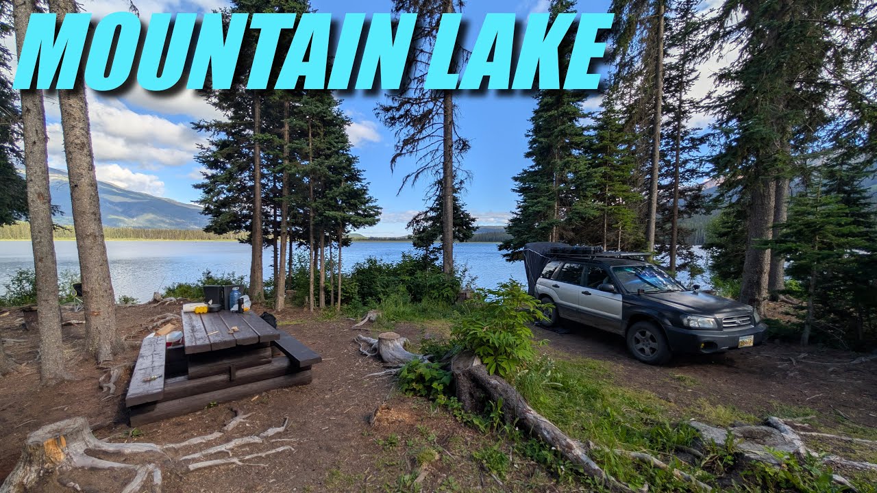 Dennis Lake Recreation Site BC - Past Movie Set