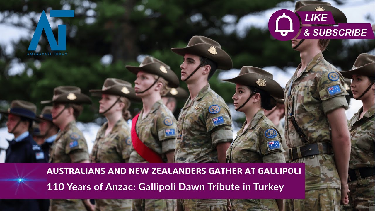 Anzac Day 2025: Dawn Service at Gallipoli Marks 110 Years in Turkey | Australia & New Zealand
