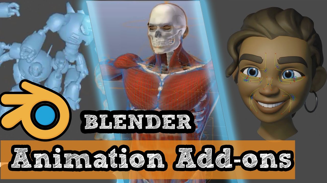 Дополнения Blender для анимации
