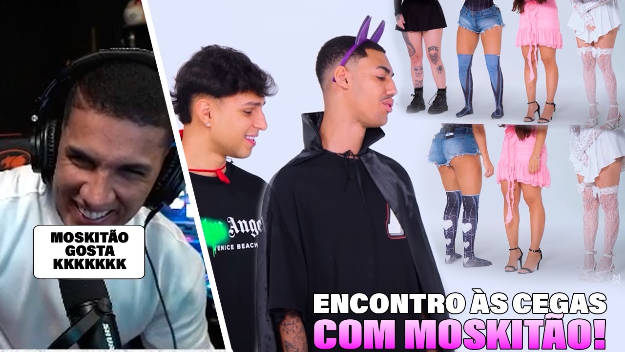 HUDSON REAGINDO ENCONTRO ÀS CEGAS COM MOSKITÃO! 🎃 ESPECIAL DE HALLOWEEN