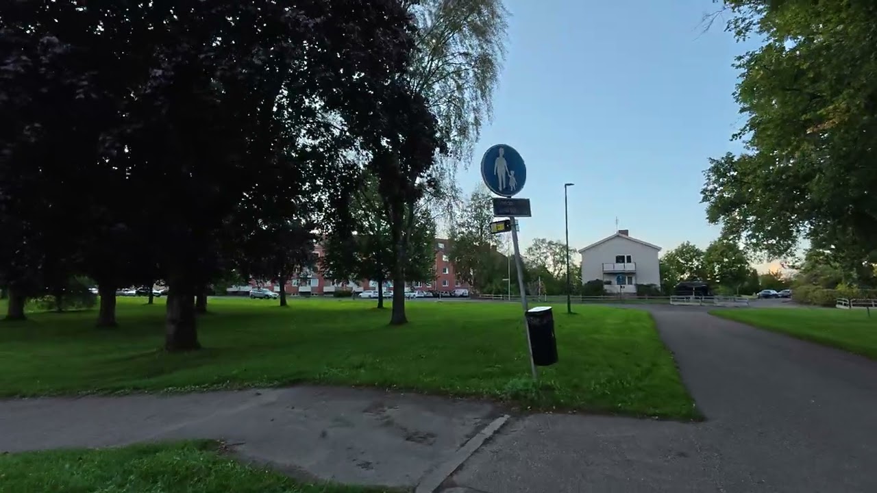 Walk through the wonderful park in Tidaholm