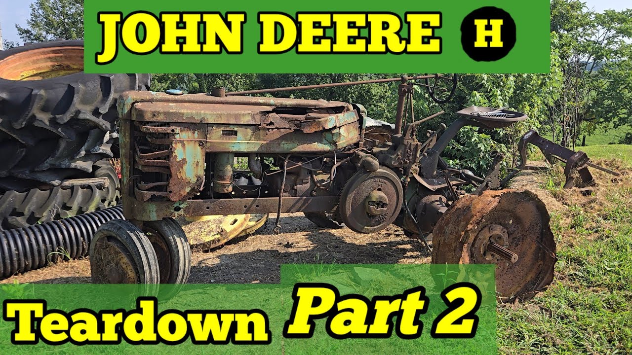 Разборка John Deere H, часть 2
