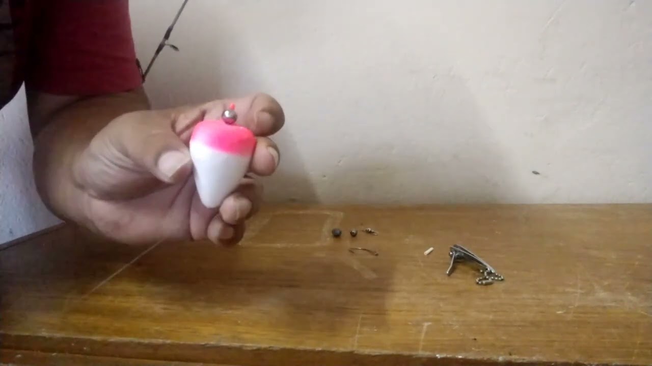 Molinete com Bóia - fácil arremesso.