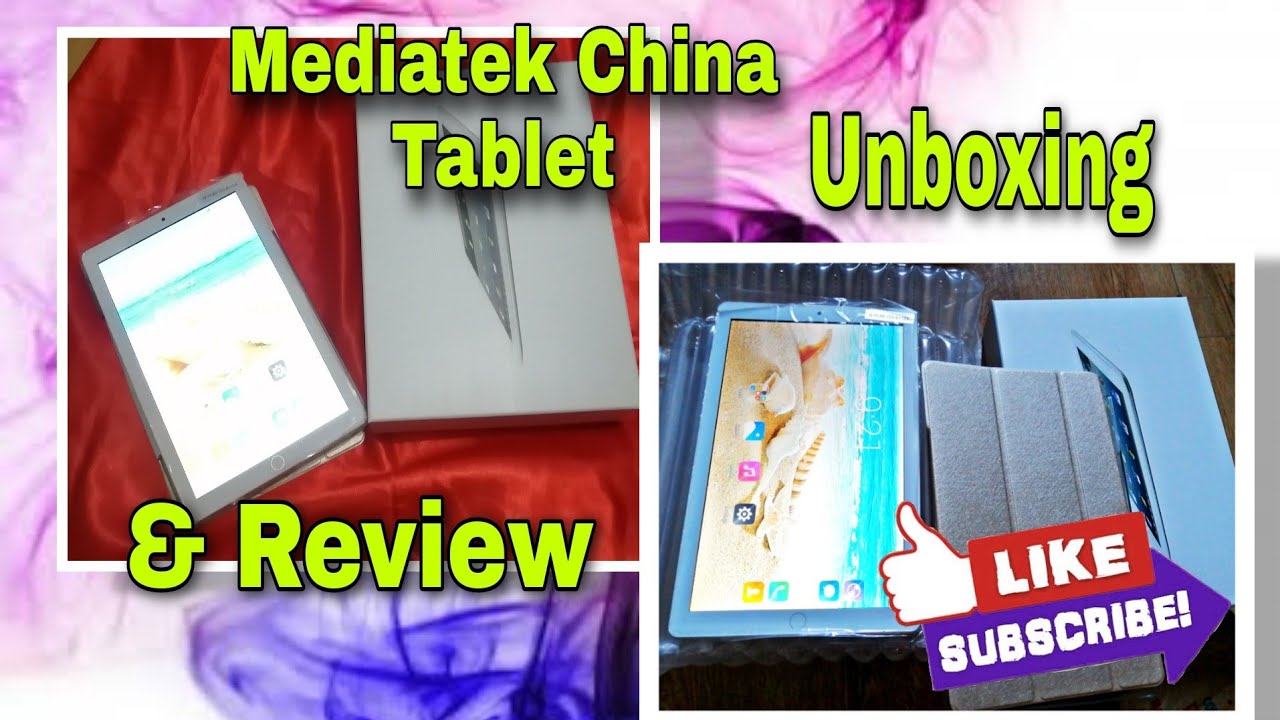 Mediatek 11.6 inches China tablet Unboxing and Review 