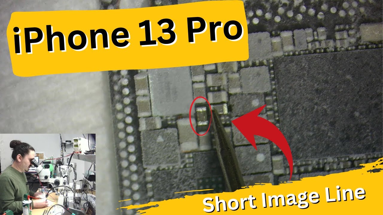 Как исправить проблему «Нет изображения» на материнской плате iPhone 13 Pro