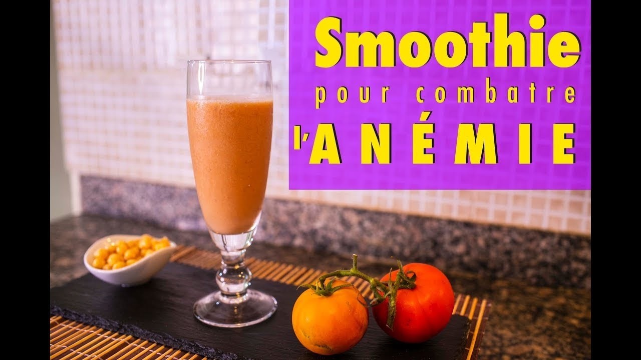 Men yon SMOOTHIE pou KONBAT ANEMI