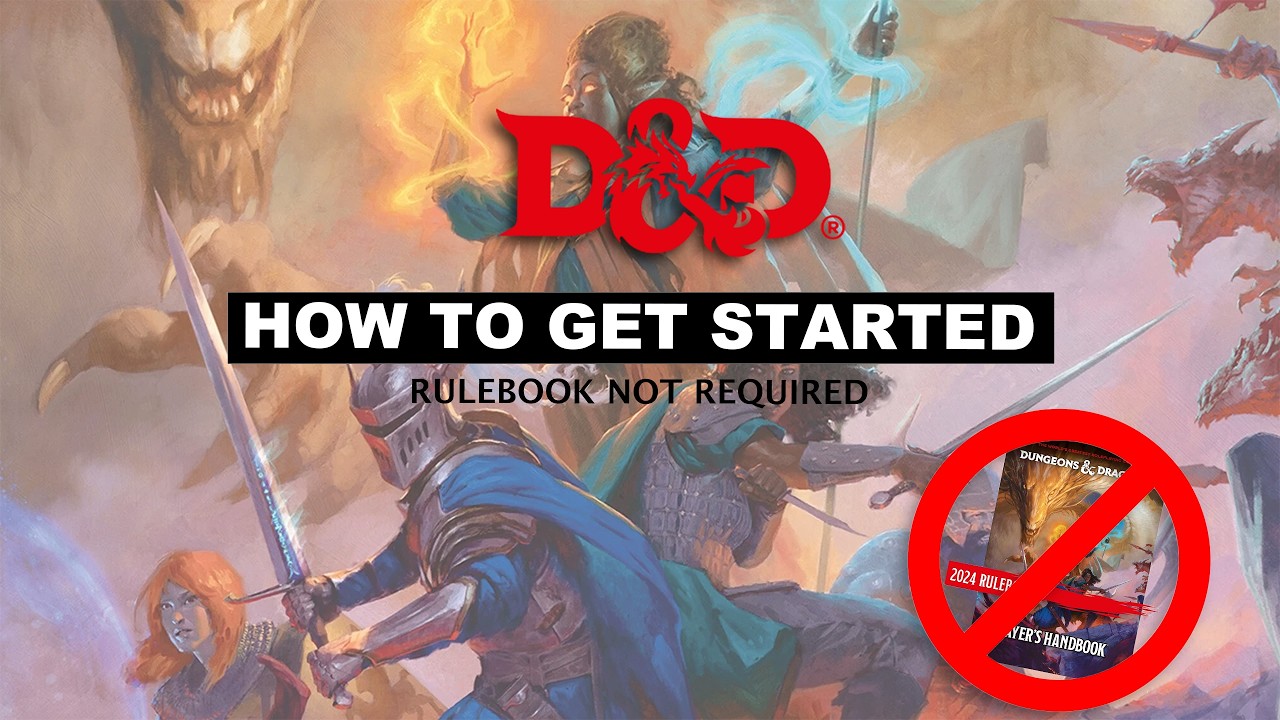 Getting Started With D&D - No Rulebook Needed