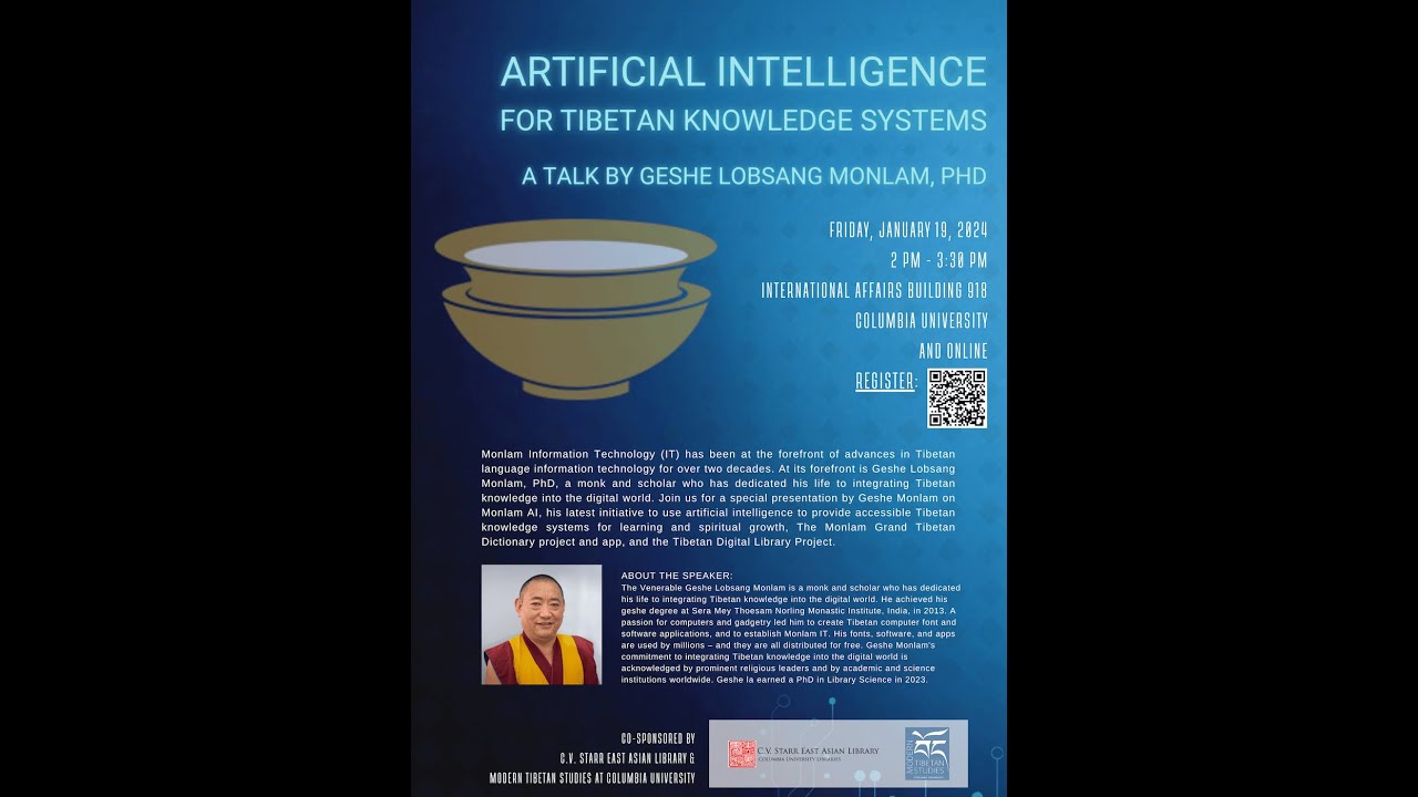 Artificial Intelligence for Tibetan Knowledge Systems / Geshe Lobsang Monlam