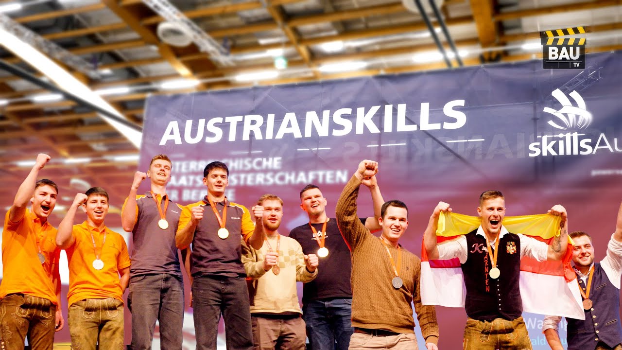 AustrianSkills 2025 - Staatsmeisterschaft im Beton- und Hochbau