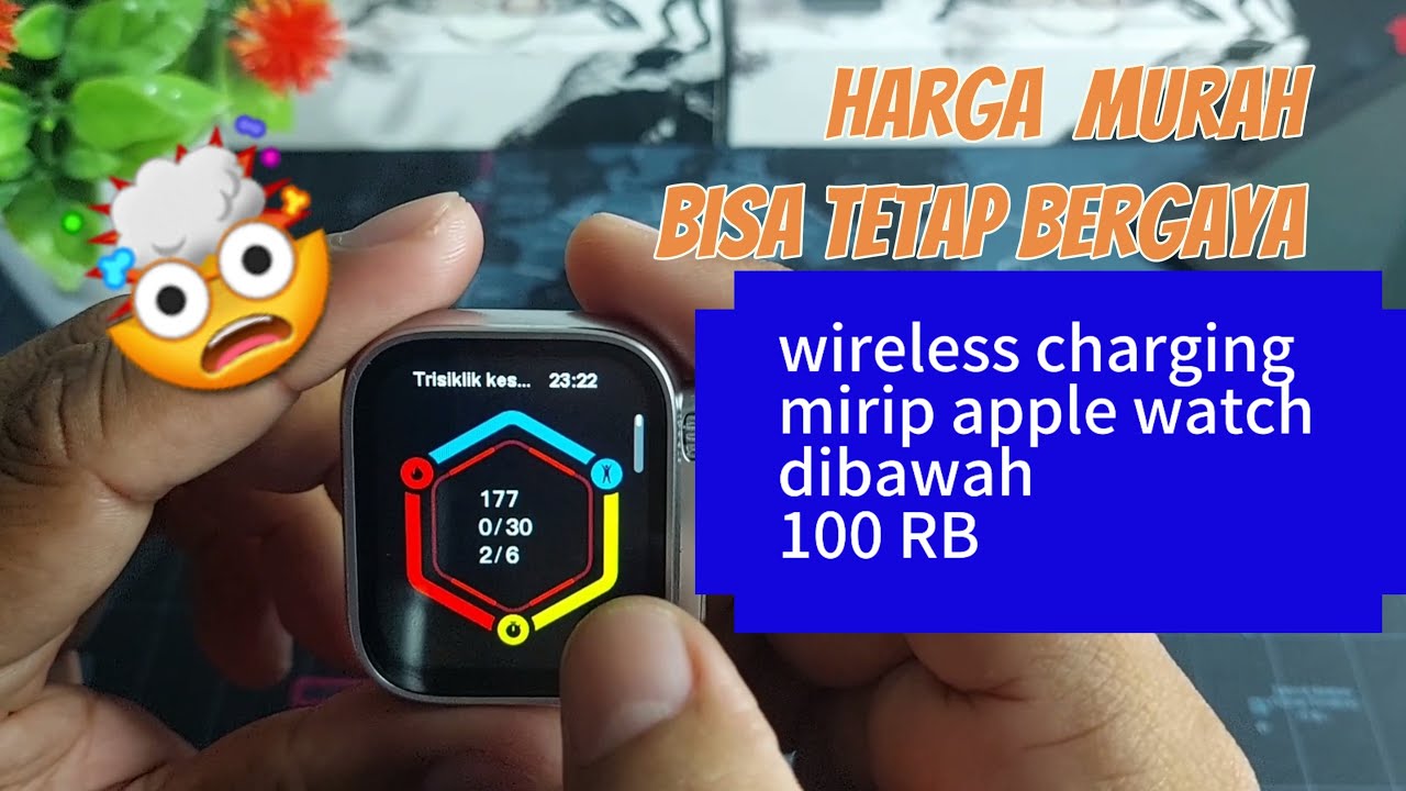 HARGA DIBAWAH 100 RB SMARTWATCH VIRAL !! C800 ULTRA 2
