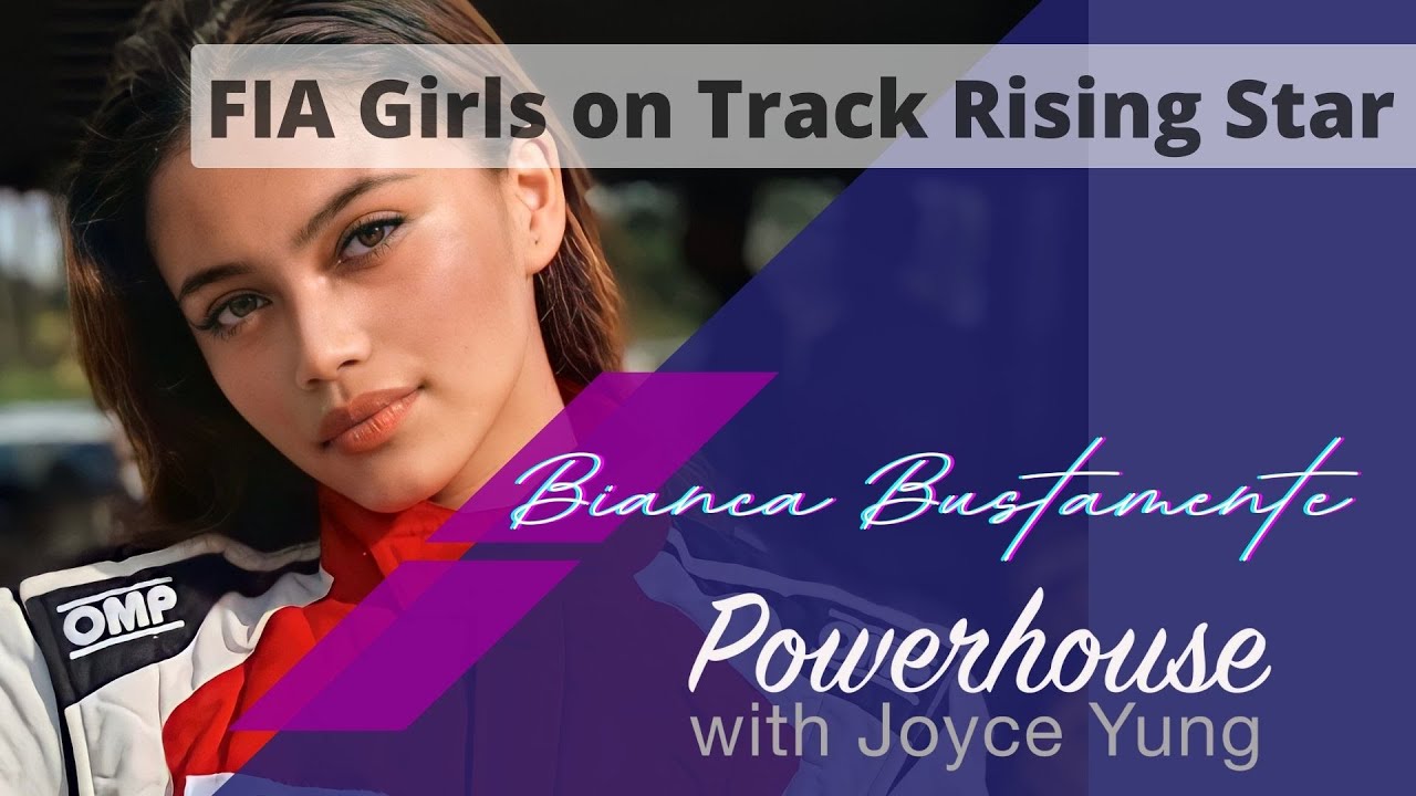 Bianca Bustamante, 16 year old race car rising star