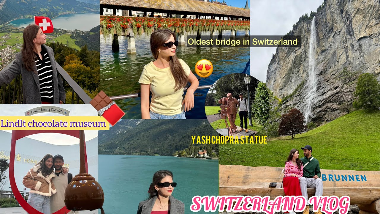Switzerland Travel Vlog  part 2 | Covering 5 cities in ONE day | Zürich, Grindlewald, Mount Titlis 