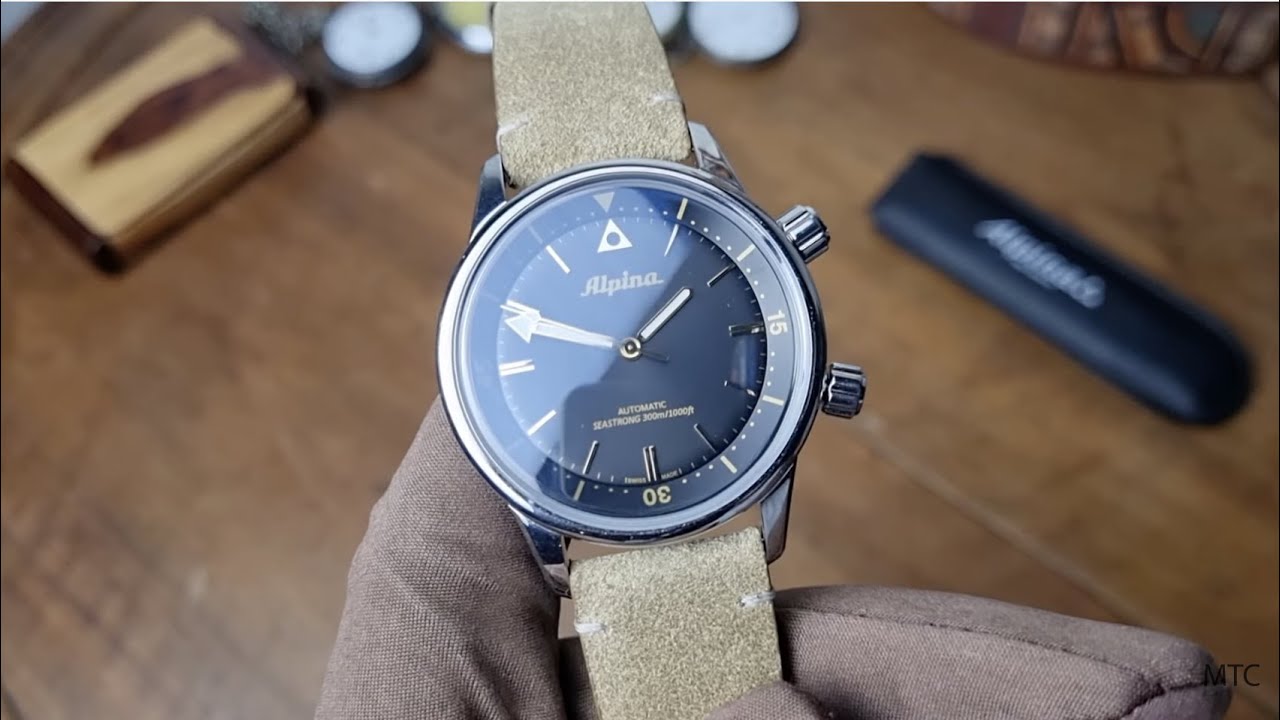 Alpina Seastrong Diver 300 Heritage. Avis sur cette très belle montre néo-vintage !