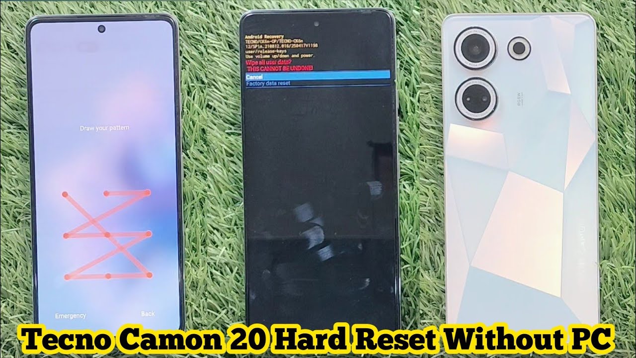 Tecno Camon 20 Hard Reset | All Tecno Mobiles Pattern Lock Remove Without Pc |2026