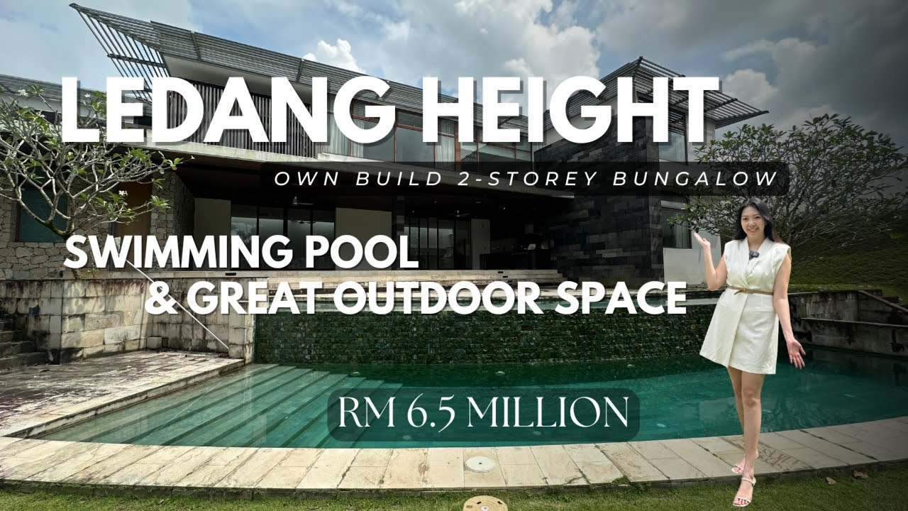 If You Love Nature & Privacy, This Ledang Heights Bungalow Is for You