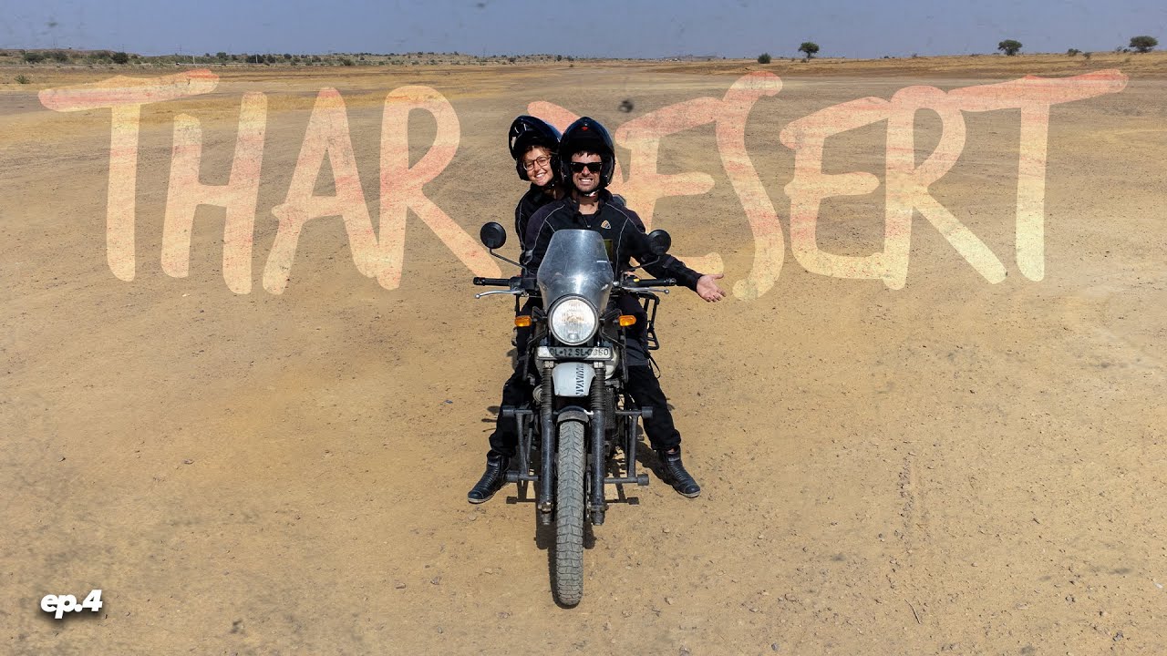 Attraverso il DESERTO DEL THAR in MOTO! Road To India ep.4
