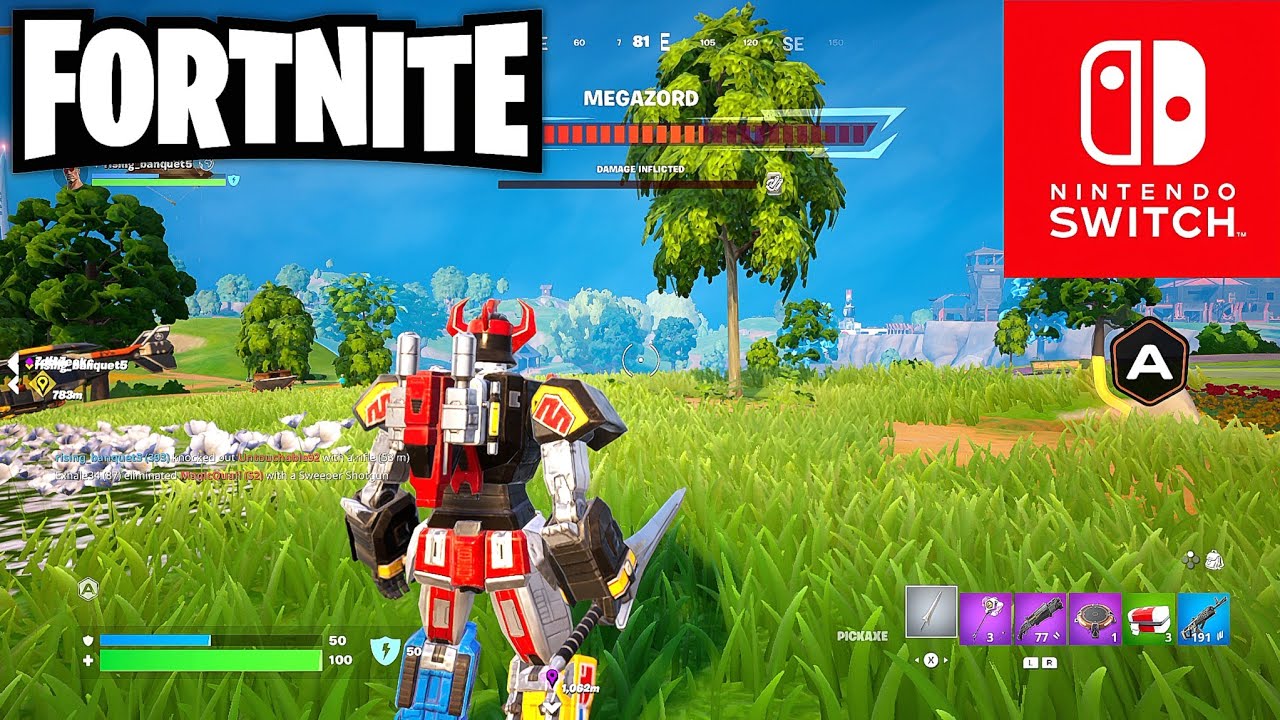 Fortnite 2025 - Nintendo Switch Gameplay