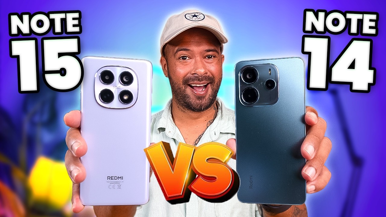 REDMI NOTE 14 vs REDMI NOTE 15 qual COMPRAR?