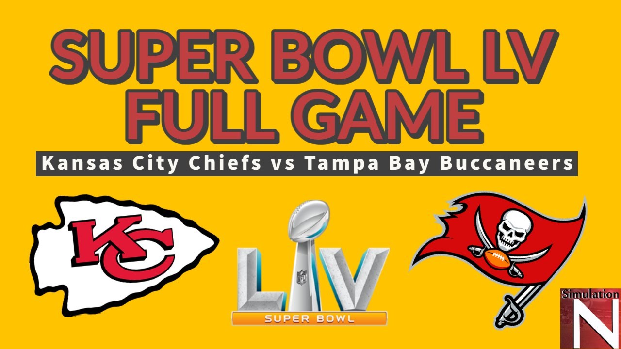 Super Bowl LV: Полный матч &mdash; Kansas City Chiefs против Tampa Bay Buccaneers &mdash; Madden 21 PS5 4K Ul...