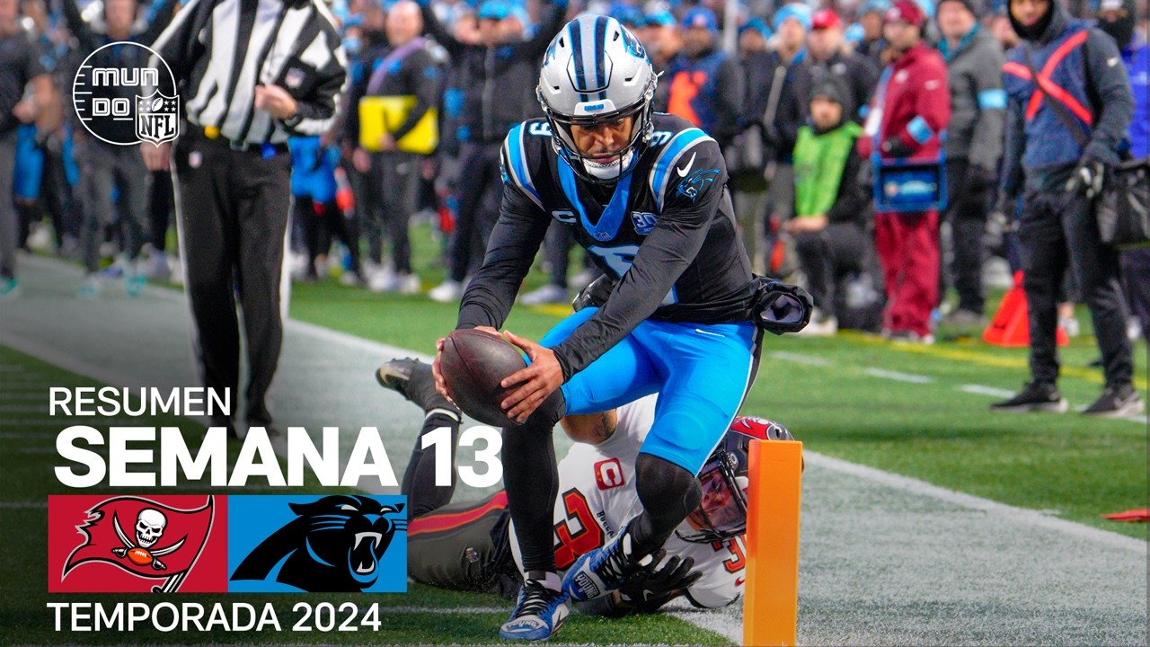 Tampa Bay Buccaneers vs. Carolina Panthers | Resumen en español - Semana 13 | NFL Highlights 2024
